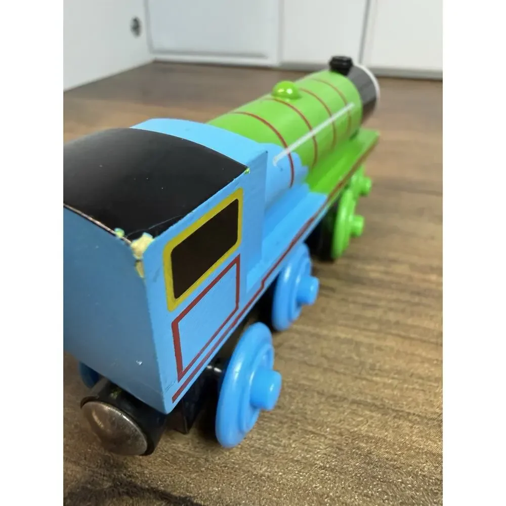 2003 Thomas & Friends 60 Year Edition Wooden Henry Train w/ Tender